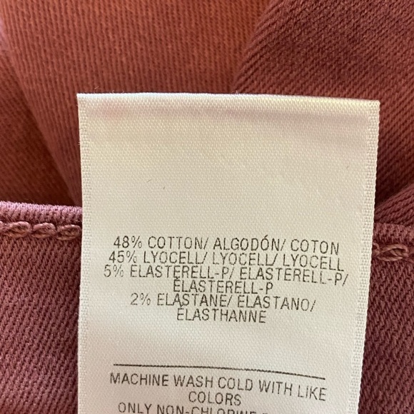 HUDSON Krista Super Skinny Ankle Rose Pink Jeans Size 31 - Picture 7 of 8